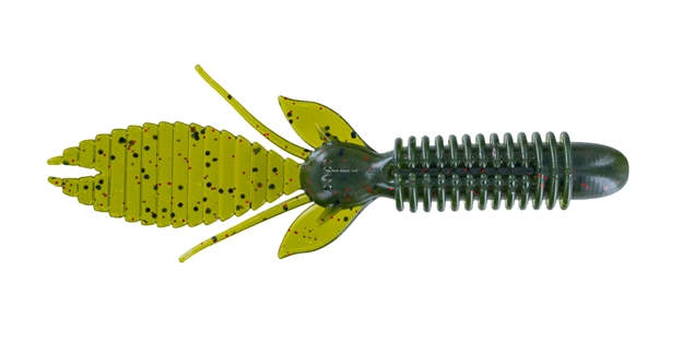 Picture of Big Bite Baits 4.5" Bfe, Dark Watermelon Red