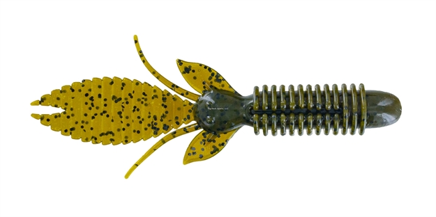 Picture of Big Bite Baits 4.5" Bfe Green Pumpkin 6Pk 45BFE-05