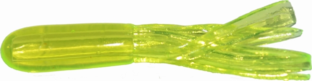 Picture of Big Bite Crappie Tube, 1 1/2", Chartreuse, 10/Pack 15CRTU07 805104000075