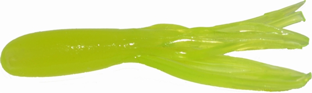Picture of Big Bite Crappie Tube, 1 1/2", Glow/Chartreuse, 10/Pack 15CRTU17 805104000174