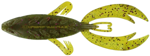 Picture of Big Bite Dean Rojas Fighting Frog, 4", Candy Grass, 7/Pack 4RFF-22 805104067467