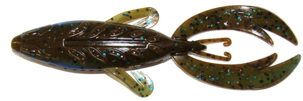 Picture of Big Bite Dean Rojas Fighting Frog, 4", Okeechoee Craw, 7/Pack 4RFF-03