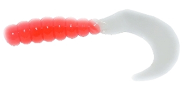 Picture of Big Bite Fat Grub Curl Tail, 2",, Acid Rain/Junebug, 10/Pack FG211 805104001010