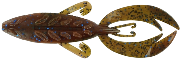 Picture of Big Bite Fight Frog 4" Grn Pmp/Brn/Blu 4RFF-23