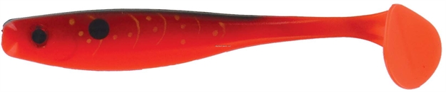 Picture of Big Bite Suicide Shad Soft Swimbait, 3 1/2", Rayburn Red, 5/Pack