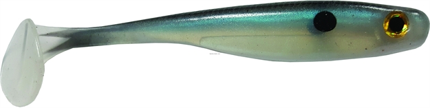 Picture of Big Bite Suicide Shad Soft Swimbait, 5", Blue Gizzard, 4/Pack