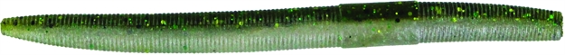 Picture of Big Bite Trick Stick Finesse Worm, 5", Baby Bass, 10/Pack