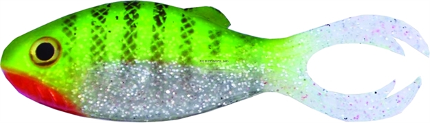 Picture of Big Bite Warmouth, 3 1/2", Chartreuse Blue Gill, 4/Pack