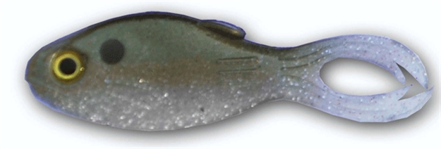 Picture of Big Bite Warmouth, 3 1/2", Shad, 4/Pack