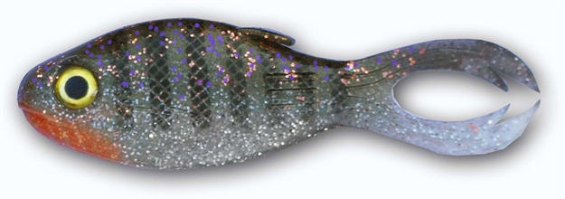 Picture of Big Bite Warmouth, 3 1/2", War Party, 4/Pack