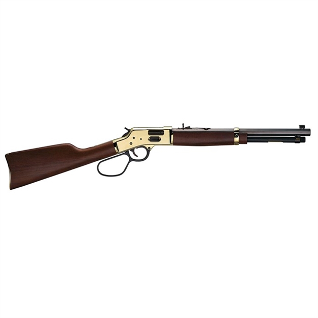 Picture of  Henry H006gl Side Gate  44 Mag/44 Special 10+1 20" Blued Octagon Barrel, Polished Brass Rec, American Walnut Stock, Adj. Sight, Large Loop Lever 619835060716