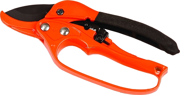 Picture of Big Game Hunting Deluxe Ratchet Shears, 8" Hardened Steel, Orange