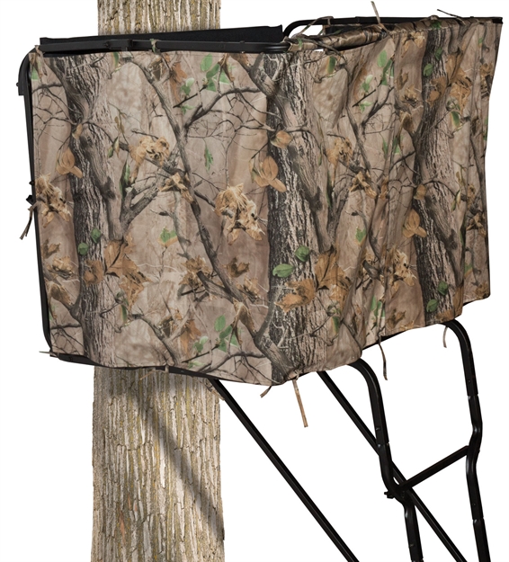 Picture of Big Game Hunting Deluxe Universal Blind Kit, 32"H X 100"L, Fits Treestand Shooting Rail OR Use AS  Ground Blind CA100