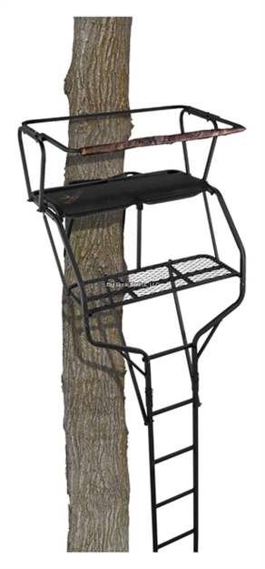 Picture of Big Game Hunting Gaurdian Xlt Ladderstand, 18' Two-Person Ladderstand, Flex-Tek Seat