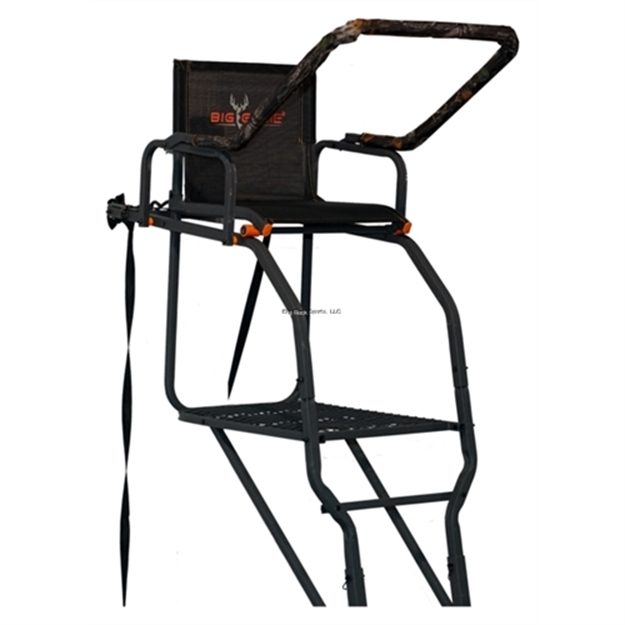 Picture of Big Game Hunting Striker XT Treestand, 16' Laddderstand, Flip-Up Flex-Tek Seat, Full Platform