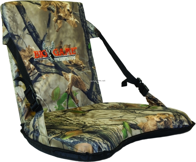 Picture of Big Game Hunting Complete Seat, 18"W X 14"D Cushion, 14"W X 17" Tall Backrest, Folding, Camo GS1105 097973090046