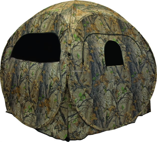 Picture of Big Game Hunting The Quantum Ground Blind, Pop-Up Design, 60"W X 60"L X 68"H, Epic Camo