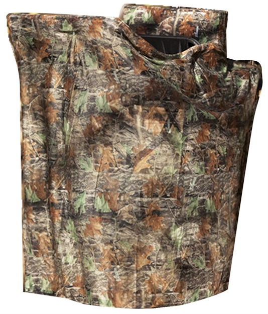 Picture of Big Game Hunting Universal Blind Kit, Ground OR Elevated, 12' X 4.5' Matrix See-Through Fabric, Camo