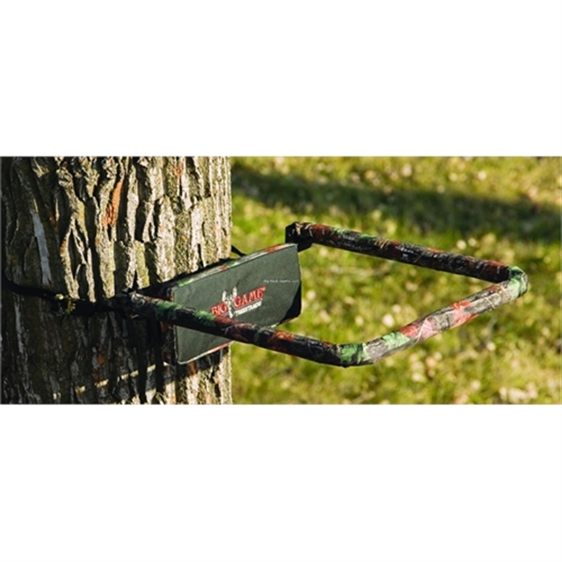 Picture of Muddy Woodsman Universal Treestand Shooting Rail, Flips Up, Backrest Cushion, Ratchet Strap Connection