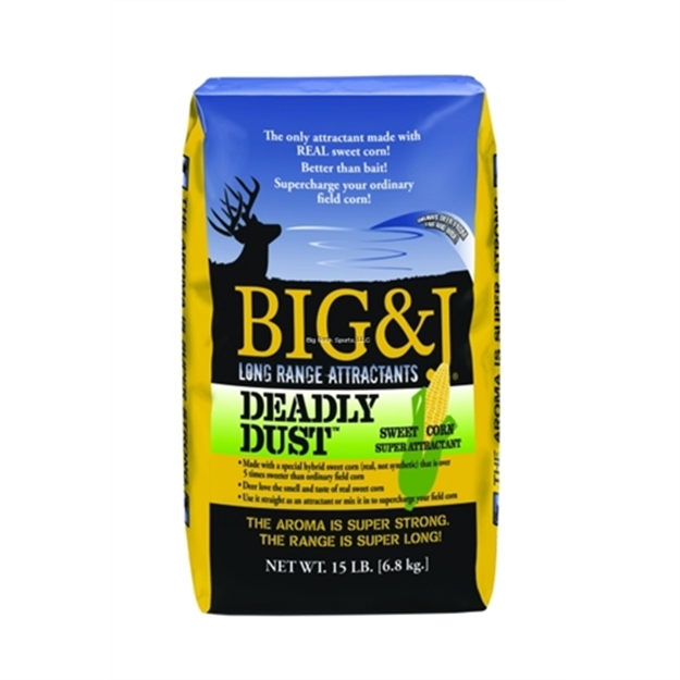 Picture of Big&J Deadly Dust Sweet Corn Attractant 15Lb Bag
