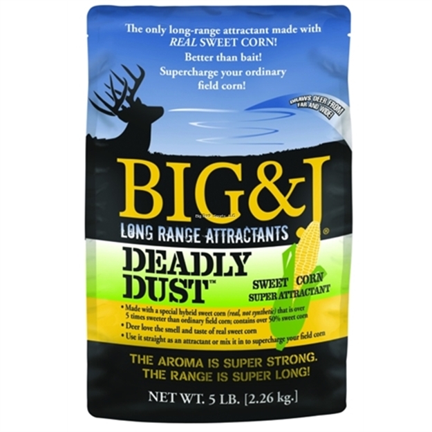 Picture of Big&J Deadly Dust Sweet Corn Attractant 5Lb Bag