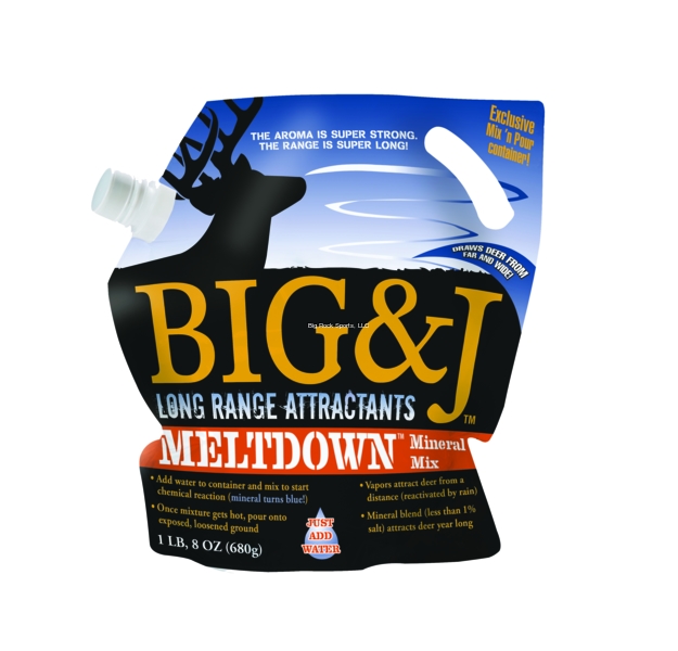 Picture of Big&J Meltdown Long Range Attractant 1.5 LB Bag