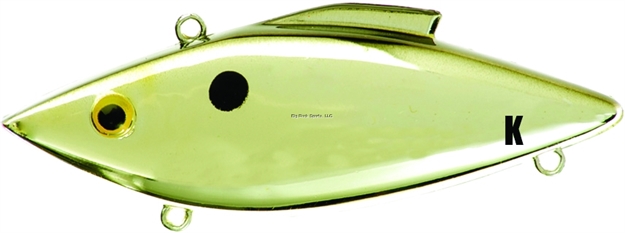 Picture of Bill Lewis Knock-N-Trap Lipless Crankbait, 3 1/2", 3/4 Oz, Gold, Sinking