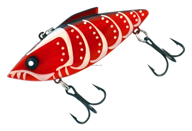Picture of Bill Lewis Mag-Trap 3/4 Oz. Lipless Crankbait, Sinking Model, #2 Hooks, 3.50" IN Length, Retro Craw