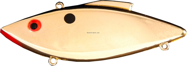 Picture of Bill Lewis Magnum-Force Trap Lipless Crankbait, 4", 1 Oz, Gold Black Back, Sinking