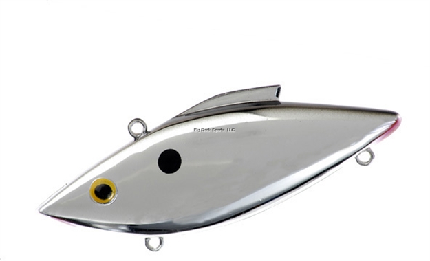 Picture of Bill Lewis Magnum-Trap Chrome Lipless Crankbait, 3 1/2", 3/4 Oz, Chrome Black Back, Sinking