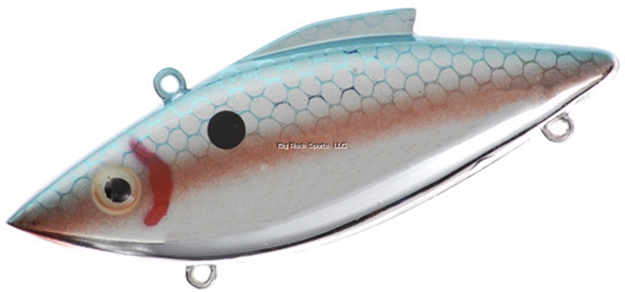 Picture of Bill Lewis Magnum-Trap Chrome Lipless Crankbait, 3 1/2", 3/4 Oz, Lake Fork Special, Sinking