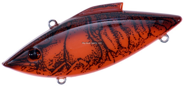 Picture of Bill Lewis Magnum-Trap Crawfish Lipless Crankbait, 3 1/2", 3/4 Oz, Red Crawfish, Sinking