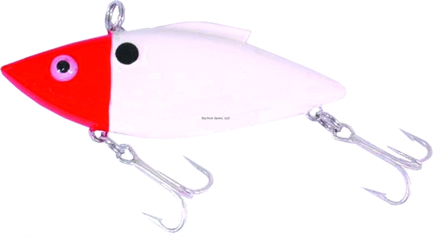 Picture of Bill Lewis Magnum-Trap Reaction Solids Lipless Crankbait, 3 1/2", 3/4 Oz, Red Head, Sinking