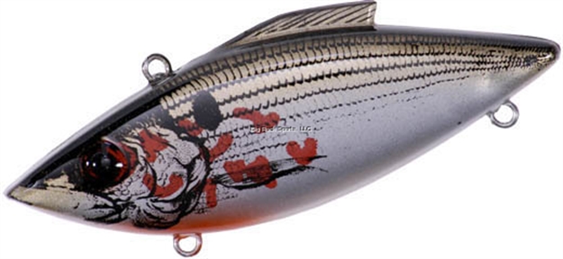 Picture of Bill Lewis Magnum-Trap Shad/Shiner Lipless Crankbait, 3 1/2", 3/4 Oz, Bleeding Shiner, Sinking