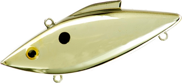 Picture of Bill Lewis Mini Trap Gold Lipless Crankbait, 2 1/2", 1/4 Oz, Gold Black Back, Sinking MT26 051875140261