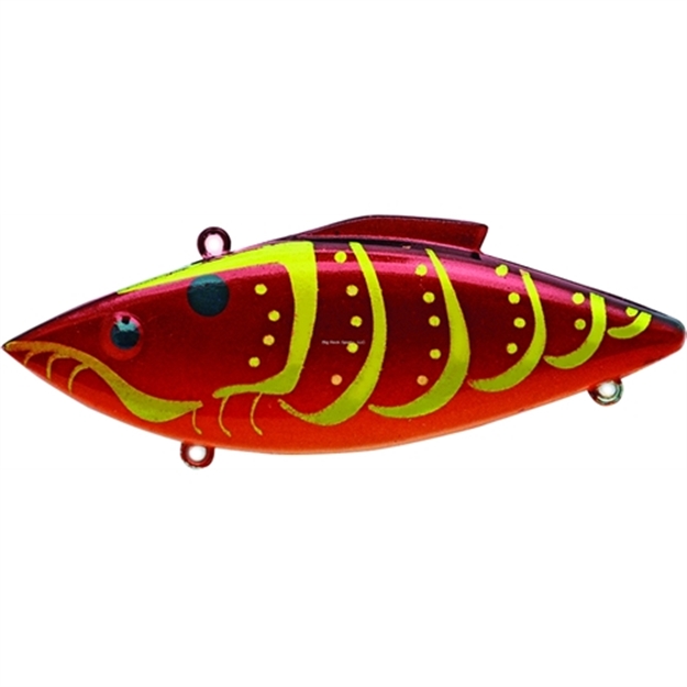 Picture of Bill Lewis Mini Trap Lipless Crankbait, 2 1/2", 1/4 Oz, Rayburn Red Craw, Sinking MT587 051875145877