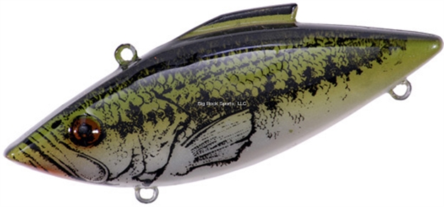 Picture of Bill Lewis Mini Trap Naturals Lipless Crankbait, 2 1/2", 1/4 Oz, Yearling Bass, Sinking