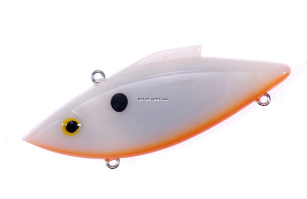 Picture of Bill Lewis Mini Trap Shad/Shiner Lipless Crankbait, 2 1/2", 1/4 Oz, Bone Orange Belly, Sinking