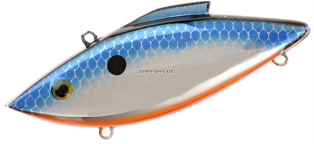 Picture of Bill Lewis Mini Trap System Selects Lipless Crankbait, 2 1/2", 1/4 Oz, Chrome Shad, Sinking