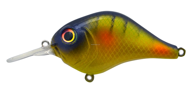 Picture of Bill Lewis Mr-6 1/2Oz Mid-Range Crankbait, Floating-Diving Model, 0-6 Ft, #4 Hooks, 2.25" IN Length, Bluegill
