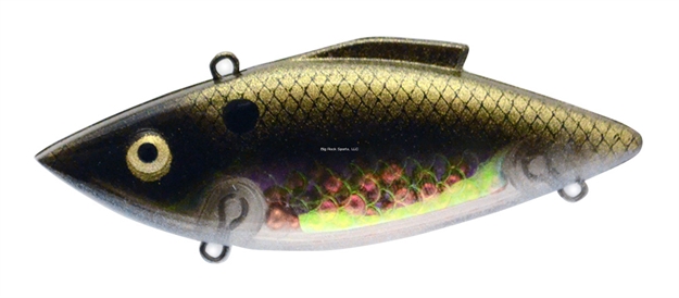 Picture of Bill Lewis Rat-L-Trap 1/2 Oz. Lipless Crankbait, Sinking Model, #4 Hooks, 3" IN Length, Gold Mine Shad