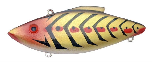 Picture of Bill Lewis Rat-L-Trap 1/2Oz Lipless Crankbait, Sinking Model, #4 Hooks, 3" IN Length, Bloody Shiner Bones