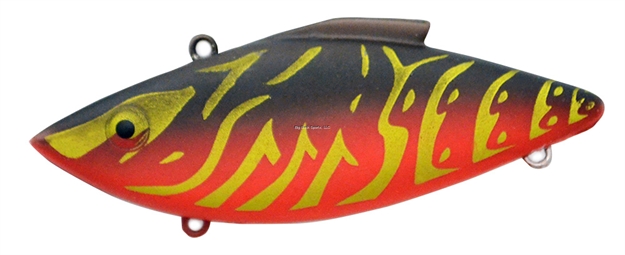 Picture of Bill Lewis Rat-L-Trap 1/2Oz Lipless Crankbait, Sinking Model, #4 Hooks, 3" IN Length, Rayburn Tiger-Craw