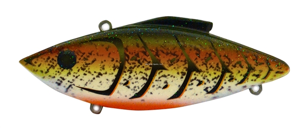 Picture of Bill Lewis Rat-L-Trap 1/2Oz Lipless Crankbait, Sinking Model, #4 Hooks, 3" IN Length, Rootbeer Craw