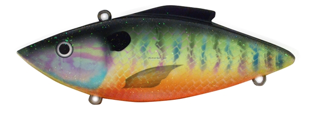 Picture of Bill Lewis Rat-L-Trap 1/2Oz Lipless Crankbait, Sinking Model, #4 Hooks, 3" IN Length, Sunny Gill