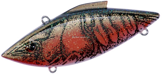 Picture of Bill Lewis Rat-L-Trap Bleeding Craw Lipless Crankbait, 3", 1/2 Oz, Natural Red, Sinking