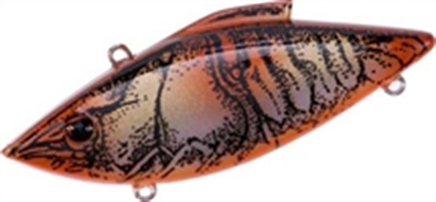 Picture of Bill Lewis Rat-L-Trap Chartreuse Lipless Crankbait, 3", 1/2 Oz, Classic Firetiger, Sinking RT-22 051875120225