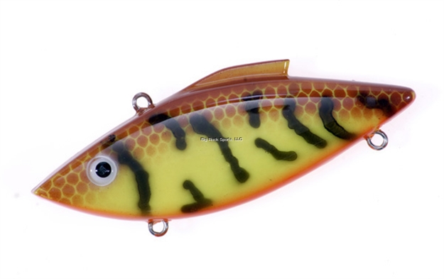 Picture of Bill Lewis Rat-L-Trap Classic Crawfish Lipless Crankbait, 3", 1/2 Oz, Chartreuse Crawdad, Sinking