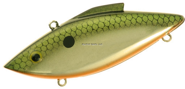 Picture of Bill Lewis Rat-L-Trap Gold Lipless Crankbait, 3", 1/2 Oz, Gold Tennesse Shad, Sinking