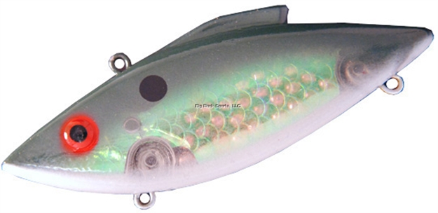 Picture of Bill Lewis Rat-L-Trap Halo Lipless Crankbait, 3", 1/2 Oz, Avocado Halo, Sinking